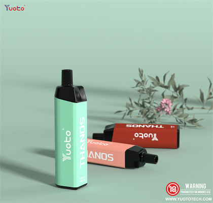 650mah Msds ได้รับการอนุมัติ Vaporizer แบบใช้แล้วทิ้ง, 14ml Ejuice Yuoto Thanos Vape แบบใช้แล้วทิ้ง