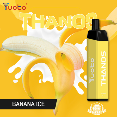 แบตเตอรี่ 650mAh ดั้งเดิม Yuoto Thanos 5000 Puffs Vape Mesh Coil