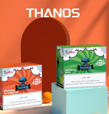 Thanos 5000 พัฟ 14mL 650mAh ปากกา Vape แบบใช้แล้วทิ้งเซินเจิ้น E Cigarette