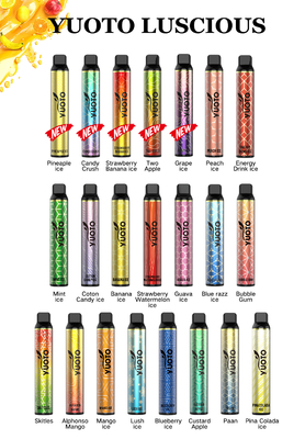 8ml 3000 Puffs Vape แบบใช้แล้วทิ้ง, Yuoto E Cigarette แบบใช้แล้วทิ้ง