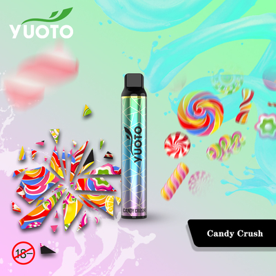 Yuoto Luscious บุหรี่อิเล็กทรอนิกส์แบบใช้แล้วทิ้ง 8ml E Liquid Pod Cartridge Vaporizer E Vape Pod Mango Ice