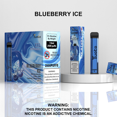 ปากกา Vape Yuoto XXL ของแท้ 100%, 2500 Puffs Youto แบบใช้แล้วทิ้ง