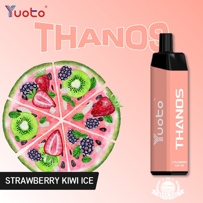 0% 2% 5% Nic Salt 5000 Puffs Yuoto Thanos ชุดฝักแบบใช้แล้วทิ้ง 50ml E Liquid