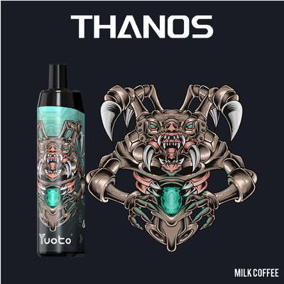 2023 Made Puff Plus Yuoto Thanos 5000 Puffs Ecig แบบใช้แล้วทิ้งหลายรสชาติปากกา Vape แบบใช้แล้วทิ้ง