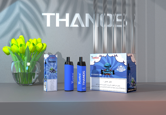 5000 พัฟ 14 มล. Yuoto Thanos E Cig, ตาข่ายคอยล์ 5% นิโคตินปากกา Vape แบบใช้แล้วทิ้ง