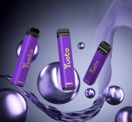 9 มล. Yuoto Vape แบบใช้แล้วทิ้ง XXL MAX 3500 Puffs อุปกรณ์รสชาติ 1200 Mah