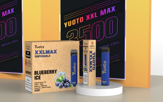E ซิกเกรต สี่เหลี่ยม Vape Pod 3500 Elf Puff Bar ควัน Shisha Yuoto ปนควันครั้งเดียว XXL Max