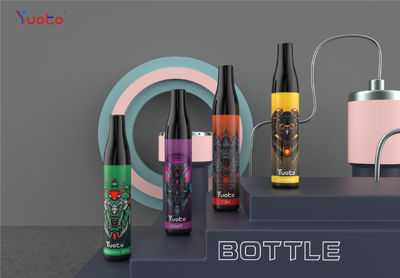 0 2 5% ปากกา Vape แบบใช้แล้วทิ้งนิโคติน, 600 Puff Yuoto Pod Vaporizer OEM ODM