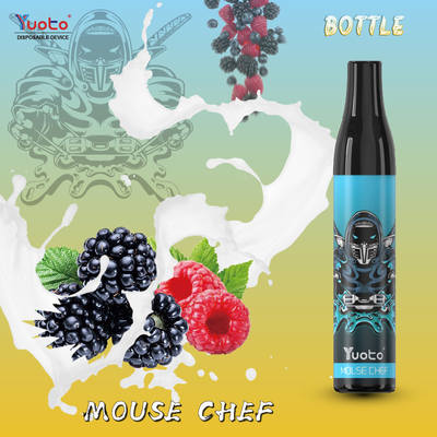 Yuoto Bottle 600 Puffs Pod, แบตเตอรี่ 400mAh 2.0ml Pod Bang XXL