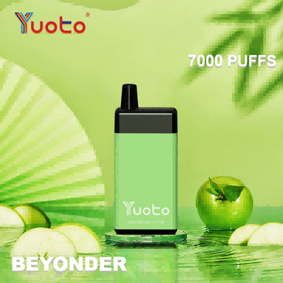 7000 กลิ่น 15 รส ยูโต้ อี ซิการ์ เบยอนเดอร์ สามารถชาร์จใหม่ได้ 5% นิโคน