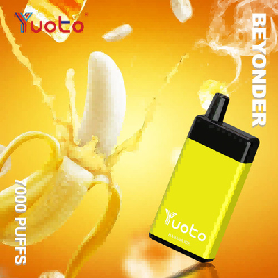 7000 กลิ่น 15 รส ยูโต้ อี ซิการ์ เบยอนเดอร์ สามารถชาร์จใหม่ได้ 5% นิโคน