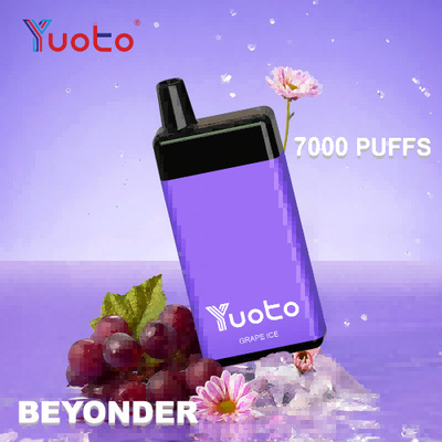 7000 กลิ่น 15 รส ยูโต้ อี ซิการ์ เบยอนเดอร์ สามารถชาร์จใหม่ได้ 5% นิโคน