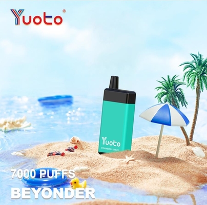 ยูโตะ เบยอนเดอร์ อร่อย ไวเปอร์ใช้ครั้งเดียว 7000 กล่อง ใส่ใหม่ ไม่ใช้นิโคติน 5% E น้ําเหลว