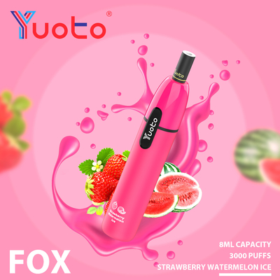 7.5ml Prefilled E Liquid ทิ้ง Yuoto Star Vape 3000 Puffs 1,000mAh RoHS FCC
