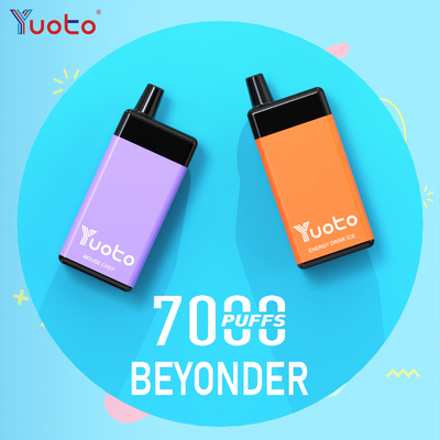 5% นิโคตินความแข็งแรง YUOTO วีปพ์แบบทิ้งครั้งเดียวที่มีการปรับระบายอากาศ