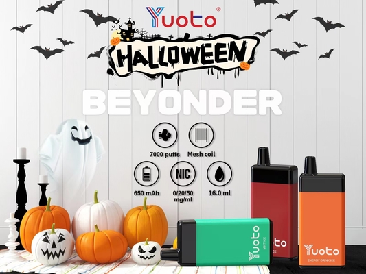 ค้นพบผลงานของ Yuoto 7000 Puffs Vape แบตเตอรี่ 900mAh และ 7000 Puffs