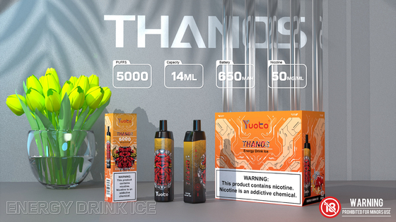 ปรับปรุงประสบการณ์การควันของคุณด้วย Yuoto 5000 Puffs Vape 10-12W Watt 19 รสชาติ