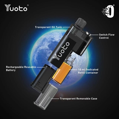 พลาสติก AL วัสดุ YUOTO Vape Pen ครั้งเดียว 22 รส 1 ชิ้น/แพ็ค