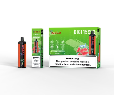 Yuoto DIGI 15000 Puffs Double Mesh Coil ยาวนาน วีพ์แบบทิ้งครั้งเดียว
