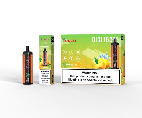 Yuoto DIGI 15000 Puffs Double Mesh Coil ยาวนาน วีพ์แบบทิ้งครั้งเดียว