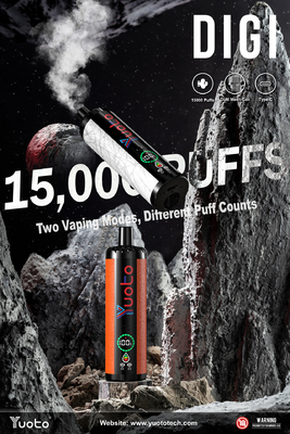Yuoto DIGI 15000 Puffs YUOTO วีพ์แบบทิ้งสองแบบ
