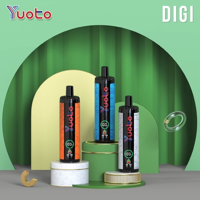 ปรับระบายอากาศ YUOTO 15000 Puffs Vape ใช้ครั้งเดียว ด้วย DualMesh Coil แบตเตอรี่ 850mAh 23 รสชาติ