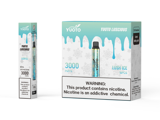 พัฟใหญ่ Yuoto Luscious 22 รสพร้อมรับประกันนาน