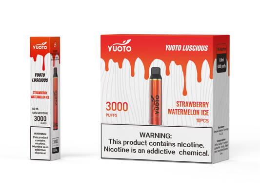 พัฟใหญ่ Yuoto Luscious 22 รสพร้อมรับประกันนาน