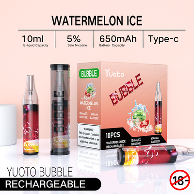 15 Flavours Pod System Devices 2300 การออกแบบทรงกระบอกพัฟพร้อมลวดลายพื้นผิว