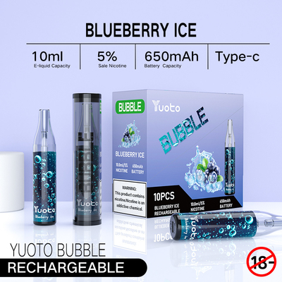 15 Flavours Pod System Devices 2300 การออกแบบทรงกระบอกพัฟพร้อมลวดลายพื้นผิว