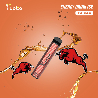 YUOTO XXL รส Vape ปากกา 1200mAh รูปลักษณ์ของแบตเตอรี่