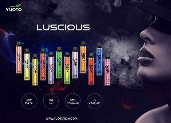 พัฟใหญ่ Yuoto Luscious 22 รสพร้อมรับประกันนาน