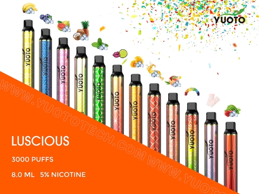 พัฟใหญ่ Yuoto Luscious 22 รสพร้อมรับประกันนาน