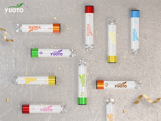 850mAh 5.0ml 2000 พัฟ Vape แบบใช้แล้วทิ้ง, Led Shining Disposable Pod Devices