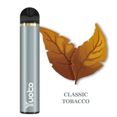 ความจุ 5ml ทิ้ง E Cigars 1500 พัฟพร้อมแบตเตอรี่ 950mah