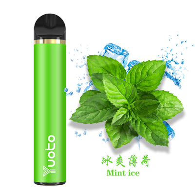 ความจุ 5ml ทิ้ง E Cigars 1500 พัฟพร้อมแบตเตอรี่ 950mah