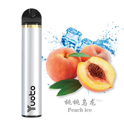 ความจุ 5ml ทิ้ง E Cigars 1500 พัฟพร้อมแบตเตอรี่ 950mah