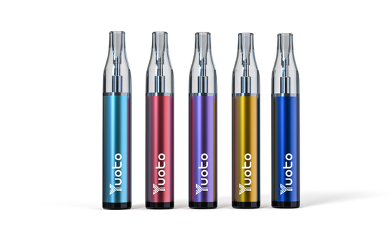 Yuoto ยี่ห้อ Mini Bar Vape ติดทนนาน 5 สีถังน้ำมันใส