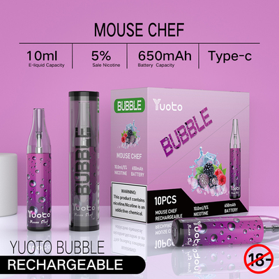 ราคาขายส่ง Yuoto Bubble 4500 พัฟส่องแสงด้วยไฟ LED แตงโมน้ำแข็งคุณภาพดีสำหรับFOB