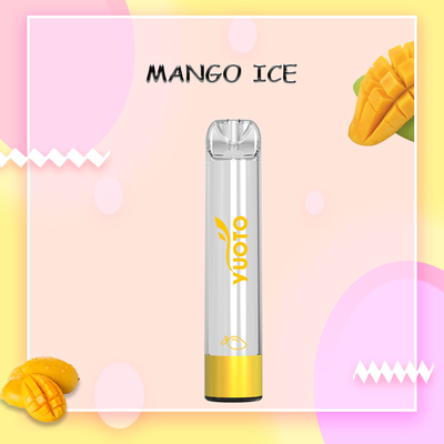5% นิโคติน Disposable Vape ปากกา Yuoto Shine pro 15 Flavours