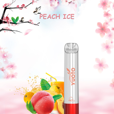 YUOTO SHINE PRO Vapes 2000 พัฟ 15 รสชาติ LED ส่องแสงการออกแบบ