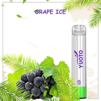 YUOTO SHINE PRO Vapes 2000 พัฟ 15 รสชาติ LED ส่องแสงการออกแบบ