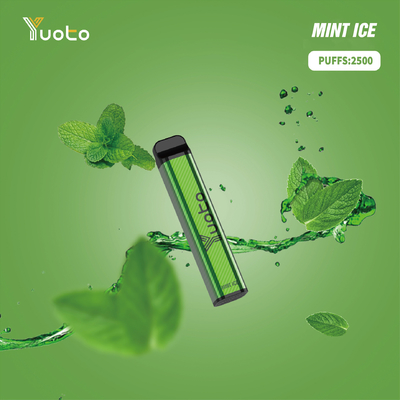 Yuoto Dispossible Vape Xxl 2500puff บุหรี่อิเล็กทรอนิกส์แบบใช้แล้วทิ้ง Vape จากประเทศจีน