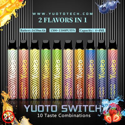 ชาร์จล่วงหน้าทิ้ง Vape 3000 พัฟเหมาะสำหรับอายุ 18 ปี
