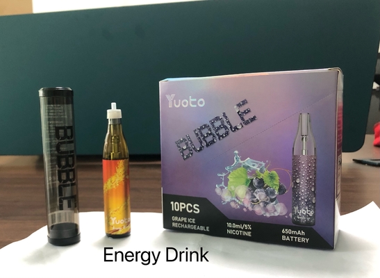 หลอดแก้ว Yuoto Bubble, 4000 Puff Vapes สำหรับการผ่อนคลายบาร์