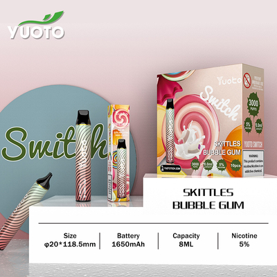 ODM Yuoto Switch Draw เปิดใช้งาน Vape Pen สำหรับ Bar Entertainment