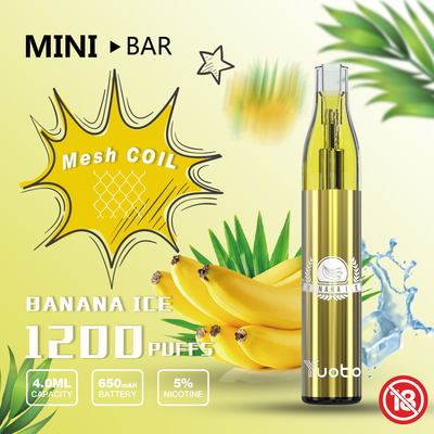 38g 5 Nicotine Disposable Vape 650mAh สำหรับการผ่อนคลายบาร์ปาร์ตี้