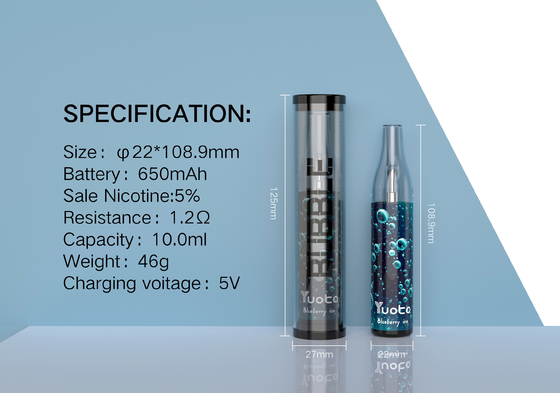 ออสเตรเลียจีนแตงโม falvor Yuoto ฟอง 4000puffs 650 mah 10ml ตาข่ายม้วนทิ้งแบบชาร์จ vape