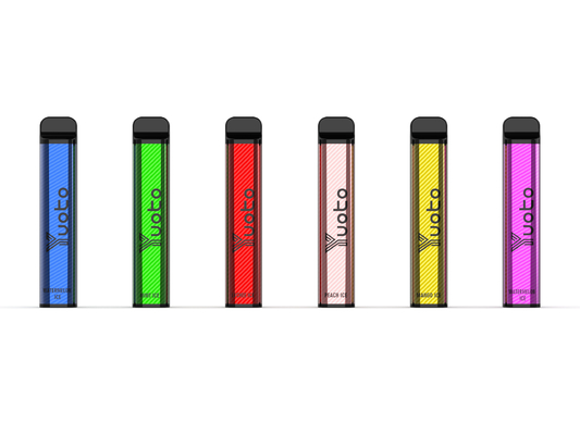 Yuoto xxl 2500puffs 1200mah 7ml eliquid รูปทรงสี่เหลี่ยม yuoto vape แบบใช้แล้วทิ้ง yuotovape โรงงานเดิม vape pod ในประเทศจีน