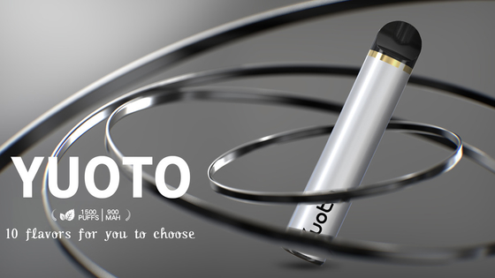 น้ำแข็งมะม่วง 25 รส Disposable Vape Pen Low Nicotine 1500 พัฟ